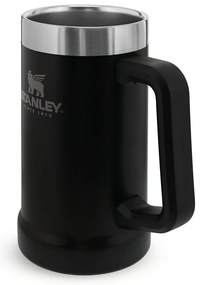 Čierny termo hrnček z nehrdzavejúcej ocele 700 ml The Big Grip Beer Stein Black – Stanley