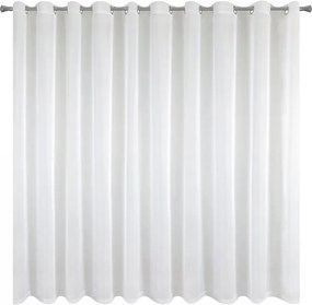 ZÁCLONA LUCY 400X150 CM BIELA