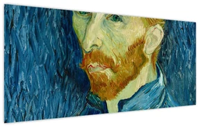 Obraz - Vincent van Gogh, Self-Portrait, reprodukcia (120x50 cm)