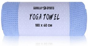 Gorilla Sports Joga uterák, modrý, 180 x 60 cm