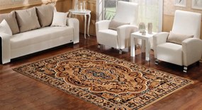 TA Koberec E951A TMAVOBÉŽOVÝ ATLAS PP Rozmer: 60x100 cm