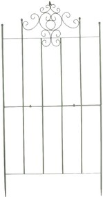 2x Mriežka na popínavé rastliny Paula - 180 x 85,5 cm - Zelená antik
