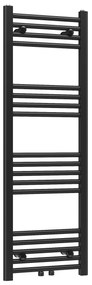 Erga Simple, vykurovacie teleso 1200x400 mm, 412 W, čierna, ERG-LAV-SIMP-12040-BK