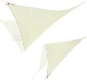 Tieniaca plachta celta trojuholník 5x5x5m 2266 bežová 200g/m