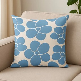 Obliečka na vankúš 43x43 cm Blue Meadow – Mila Home