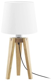 HerzBlut Anni lampa, hrčavý dub prírodná/biela