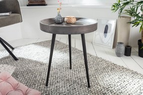 Príručný stolík Pure Nature 45cm akáciová sivá