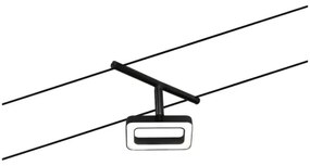 Paulmann 94485 - Súprava 5x LED/4,8 W Kompletný lankový systém FRAME 230 V čierny