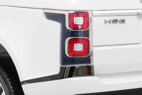 Ramiz Range Rover HSE 2-miestne detské auto Biele SUV + Pilot