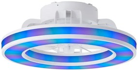 Brilliant - LED RGBW Stmievateľný stropný ventilátor MONDELLO LED/26W/230V + DO