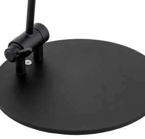 Argon 8003 - Stojacia lampa AVALONE 1xE27/15W/230V čierna