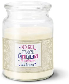 Sablio Sviečka Keď Boh stvoril šéfky - 500 g