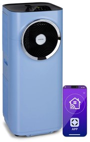 Kraftwerk Smart 12K, mobilná klimatizácia 3 v 1, 12 000 BTU, ovládanie cez aplikáciu, diaľkový ovládač