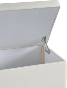 Truhlica čalúnená farba produktu sivá látka lesklá, zapletaná, zamatová