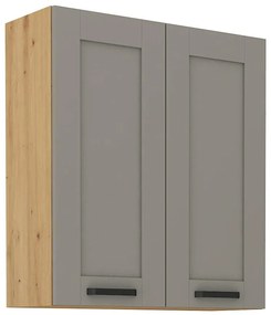 Kuchynská skrinka Luna claygrey/artisan 80G-90 2F