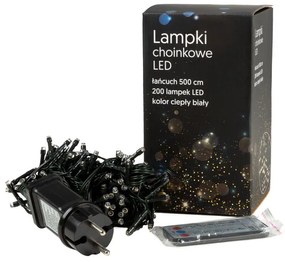 VIANOČNÉ SVETIELKA 200LED C 500CM