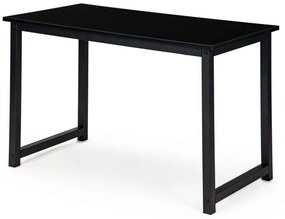 Moderný písací stôl - čierny | 120 x 60 cm