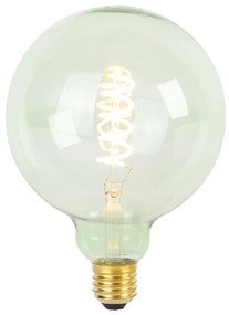 E27 dimbare LED spiraal filament lamp G125 groen 4W 180 lm 1800K