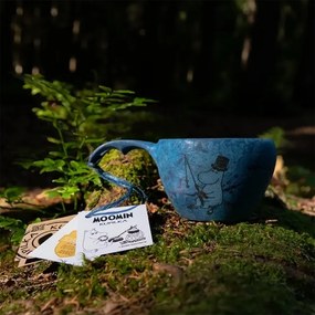 Hrnček kuksa Kupilka Moominpappa 0,37l, modrý