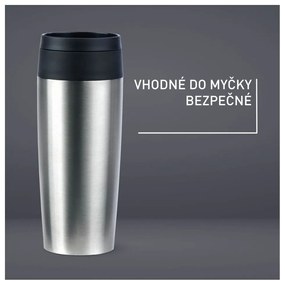 Cestovný hrnček v striebornej farbe 360 ml – Tefal