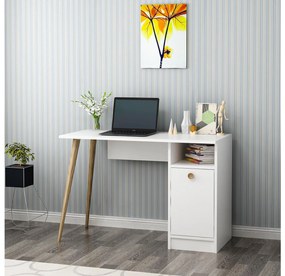 PC stolík Muduti (biela) . Vlastná spoľahlivá doprava až k Vám domov. 1094950