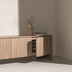 TV stolek Moku 200 cm dub perleťový