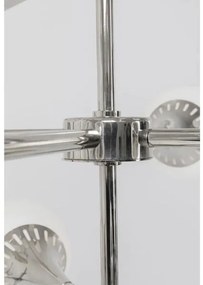 Bulb Fiction závesná lampa 20 strieborná Ø102 cm