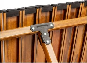 MI Kempingový stolík DREVO 120