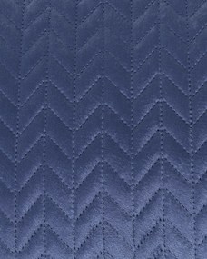 Zamatový prehoz Silky Touch 220x240cm royal blue