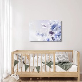Obraz - Kvety, textúrovaná maľba (90x60 cm)