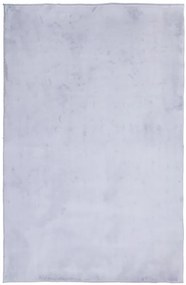 Protišmykový koberec PLUSH strieborný