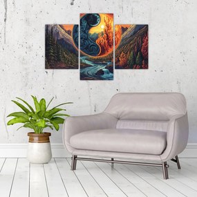 Obraz - Živly (90x60 cm)
