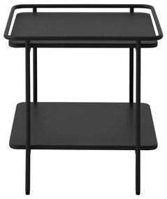Dizajnový odkladací stolík Harinder 45 cm čierny