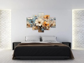 Obraz - Kytica, maľba (150x105 cm)