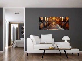 Obraz - Vínna pivnica (120x50 cm)