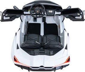 Elektrické autíčko Lamborghini Revuelto XL STRONG biele