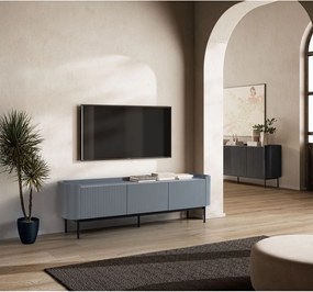 Čierna komoda 200x80x40 cm Willa – MOME