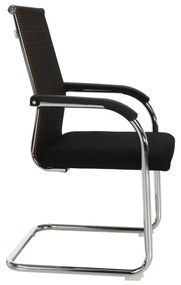Kondela Zasadacia stolička, hnedá/čierna, ESIN
