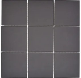 Keramická mozaika CU 922 čierna 29,25 x 29,25 cm