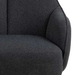 Designové relaxační křeslo Texas tmavě modré