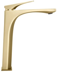 Rea Joe, vysoká umývadlová batéria h-285, zlatá matná, REA-B8991