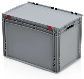 Plastová prepravka s vekom 600x400x435 mm