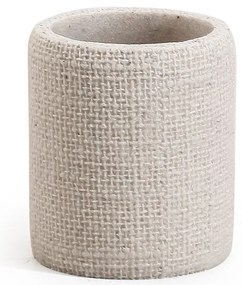 BISK Erga Craft, pohár na zubné kefky na postavenie, taupe, ERG-08567
