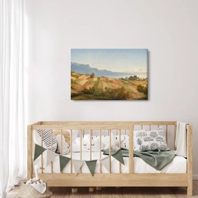 Obraz - Alexandre Calame, Swiss Landscape, reprodukcia (90x60 cm)