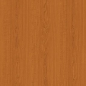Kovová zásuvková kartotéka PRIMO s drevenými čelami A4, 4 zásuvky, sivá/čerešňa