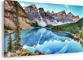 Obraz - Moraine lake (90x60 cm)