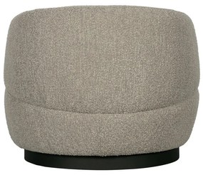 Svetlosivé otočné kreslo Wolly – WOOOD