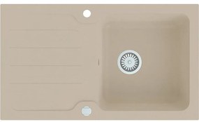 Granitový drez 1K 860x500 béžový