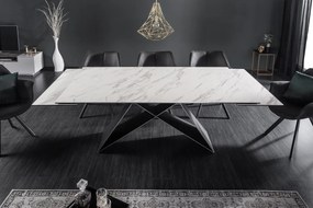 Jedálenský stôl Prometheus 180-260cm mramor