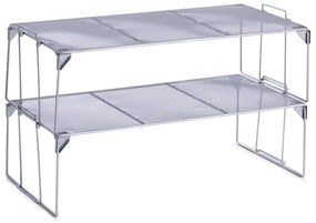Prídavná polica, skladacia, stohovateľná, MESH, XXL – 57x31x17